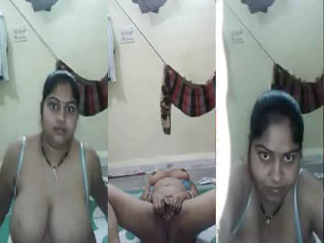 Big boobs bhabhi fingering pussy cam